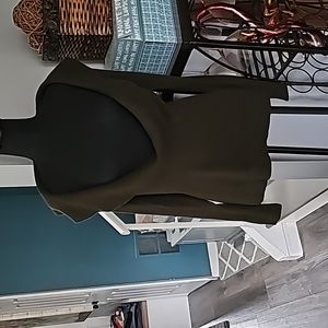 Anne Talyor Loft Olive Cowl Neck Seeater